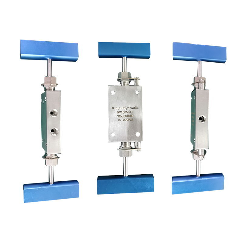三通型一進(jìn)兩出雙控手動針閥